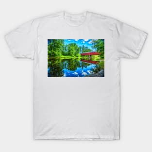 Sawyers Crossing Covered Bridge T-Shirt